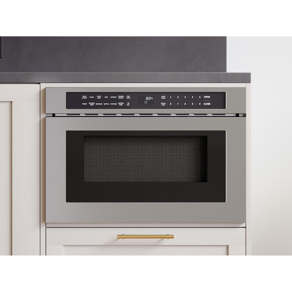 Zephyr 30" Microwave Drawer in Stainless Steel, , large