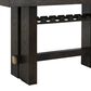 Millenium Burkhaus Counter Table and 6 Stools, , large