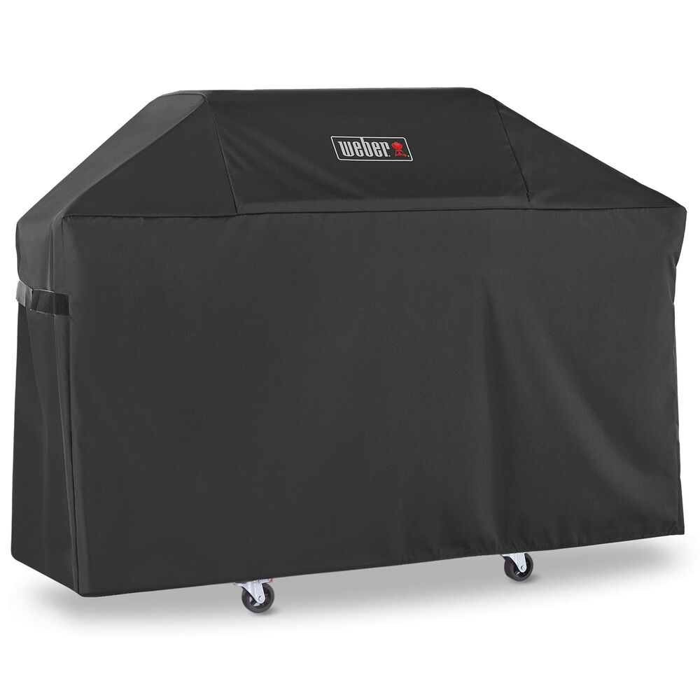 Weber Genesis 300 Premium Grill Cover in Black, , large