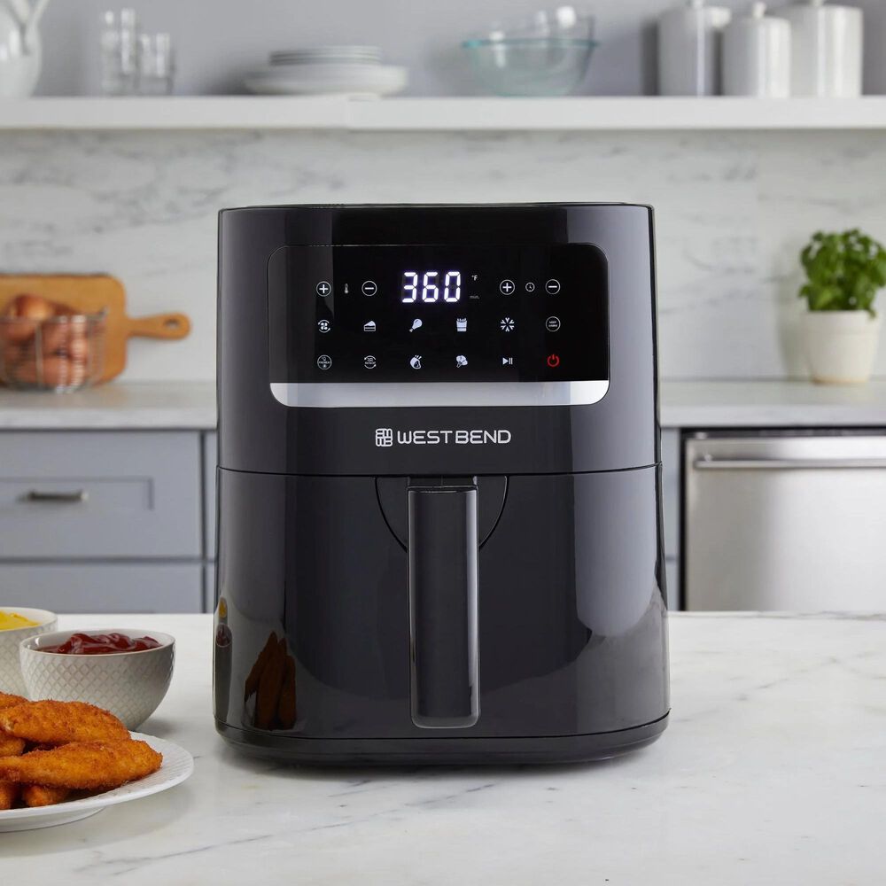 West Bend 5 qt. Air Fryer with 10 Presets, in Black