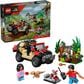 LEGO Jurassic World - Raptor Off-Road Escape Building Set in Red and Orange, , large