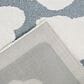 Balta Rugs Cocoon Cumulus Teal 5"3" x 7" Kids Area Rug, , large