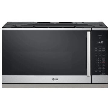 LG 2.1 Cu. Ft. Over-the-Range Microwave Oven in PrintProof Stainless Steel, , large