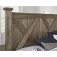 Viceray Collections Cool Rustic King Bed in Stone Grey, , large