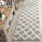 Safavieh Dallas Shag SGD258G-212 2"3" x 12" Grey/Ivory Runner, , large