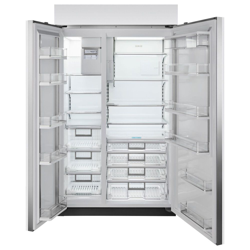 Sub Zero 28.8 Cu. Ft. Classic Side-by-Side Refrigerator with Internal Dispenser in Panel Ready, , large