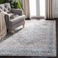Safavieh Dream DRM411H 8" x 10" Grey and Blue Area Rug, , large