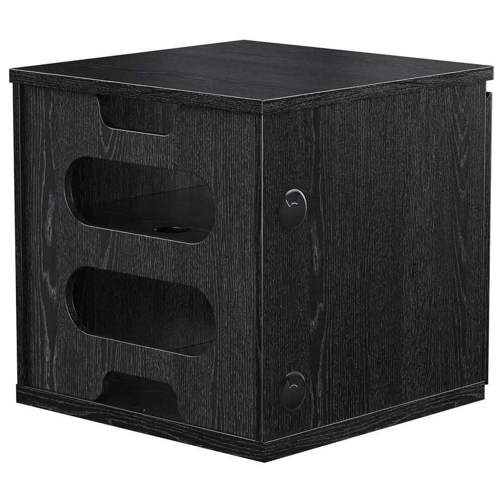 ErgoAV Modular Shelf Cabinet in Black, , large