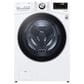 LG 5.0 Cu. Ft. Front Load Washer and 7.4 Cu. Ft. Electric Dryer with TurboWash 360 Laundry Pair in White (Pedestals Sold Separately), , large