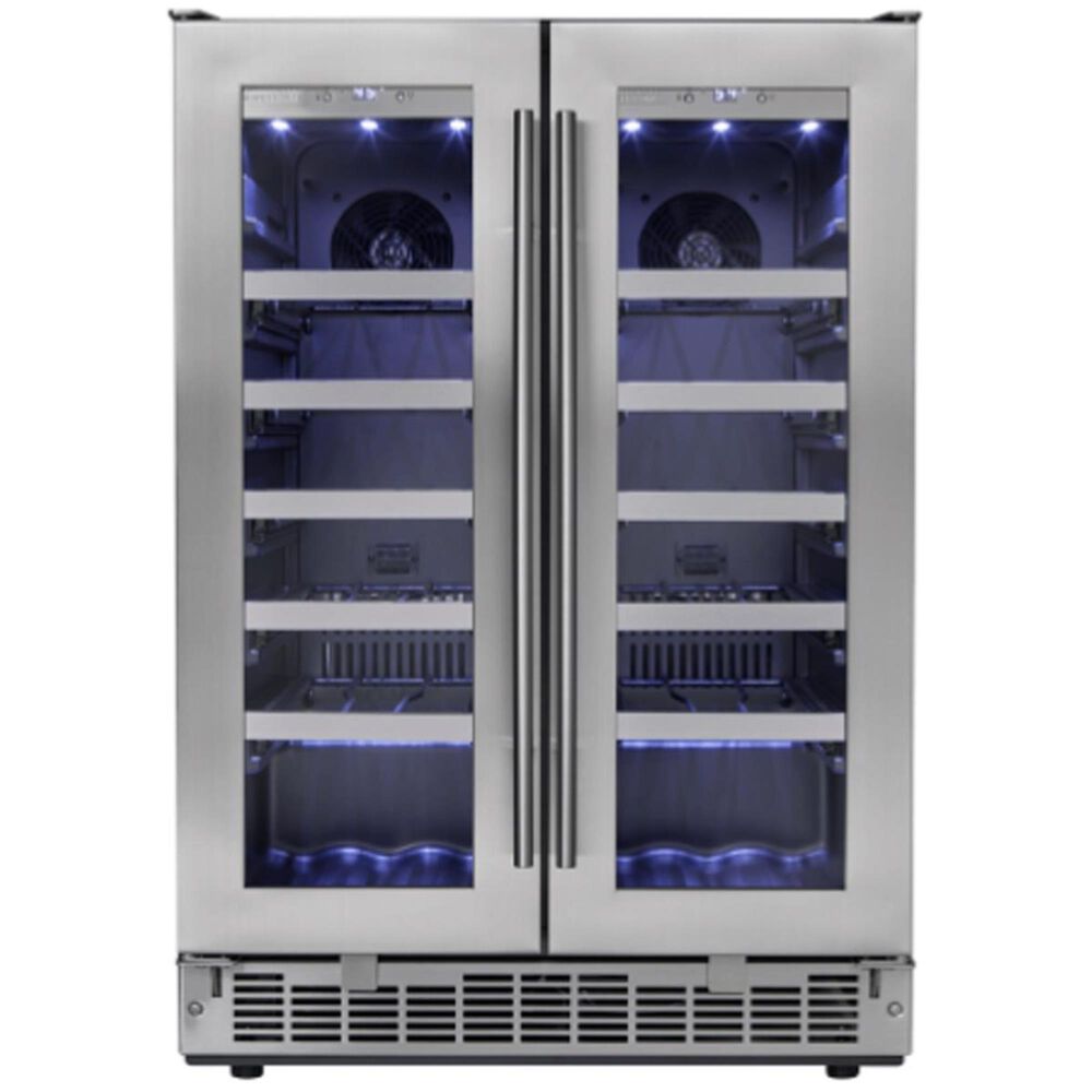 Danby Silhouette Professional Napa 24" French Door Wine Cooler, , large