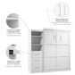 Bestar Pur 90" Queen Wall Bed Kit In White, , large