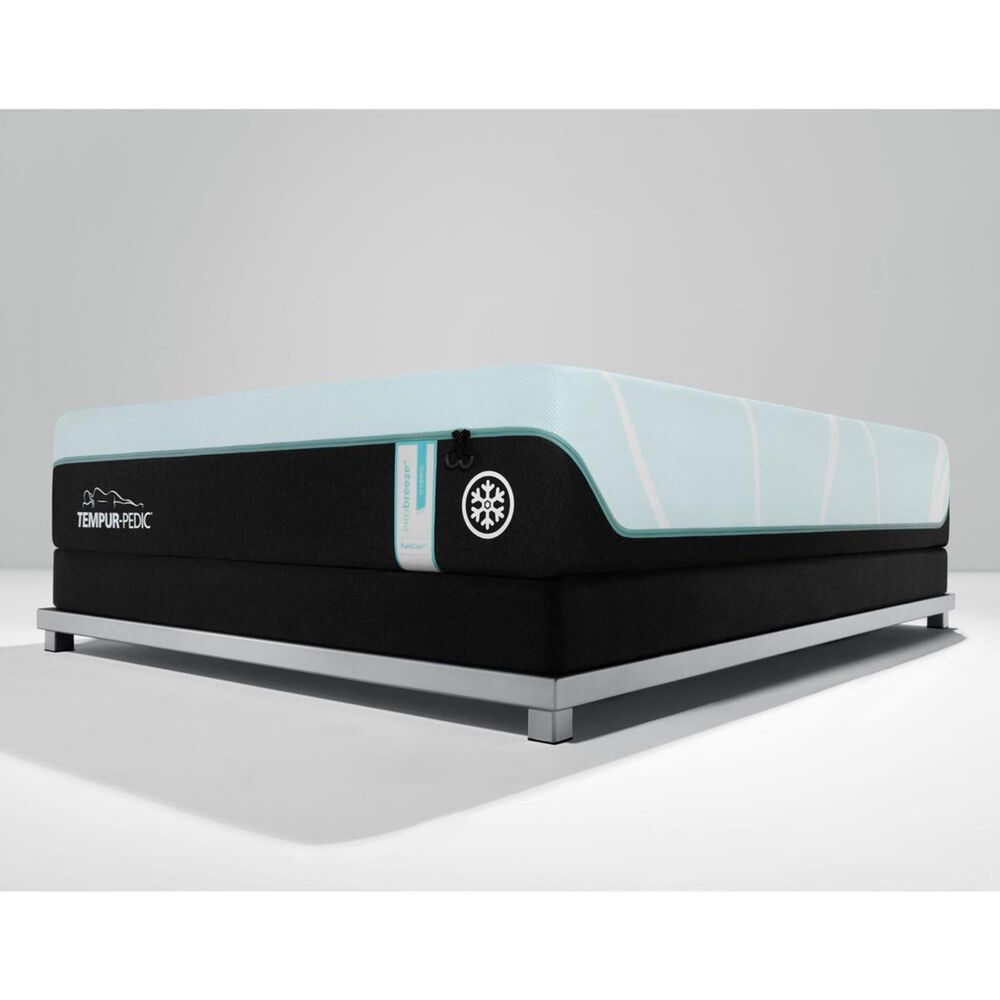 Tempur-Pedic TEMPUR-PRObreeze Medium Hybrid Twin XL Mattress with High Profile Box Spring, , large