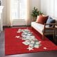 Dalyn Rug Company Wonderland WN33 Red 3" x 5" Area Rug, , large