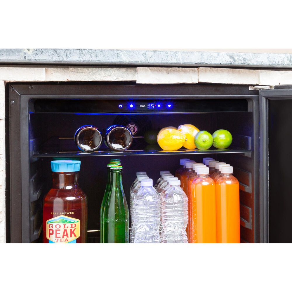 Azure 5.6 Cu. Ft. Built-In Compact Refrigerator in Stainless Steel, , large