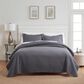 Trade Linker 3-Piece Queen Basket Pinsonic Quilt Set in Charcoal, , large