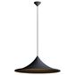 Golden Lighting Vistara 27.5" 1-Light Pendant in Sand Black, , large