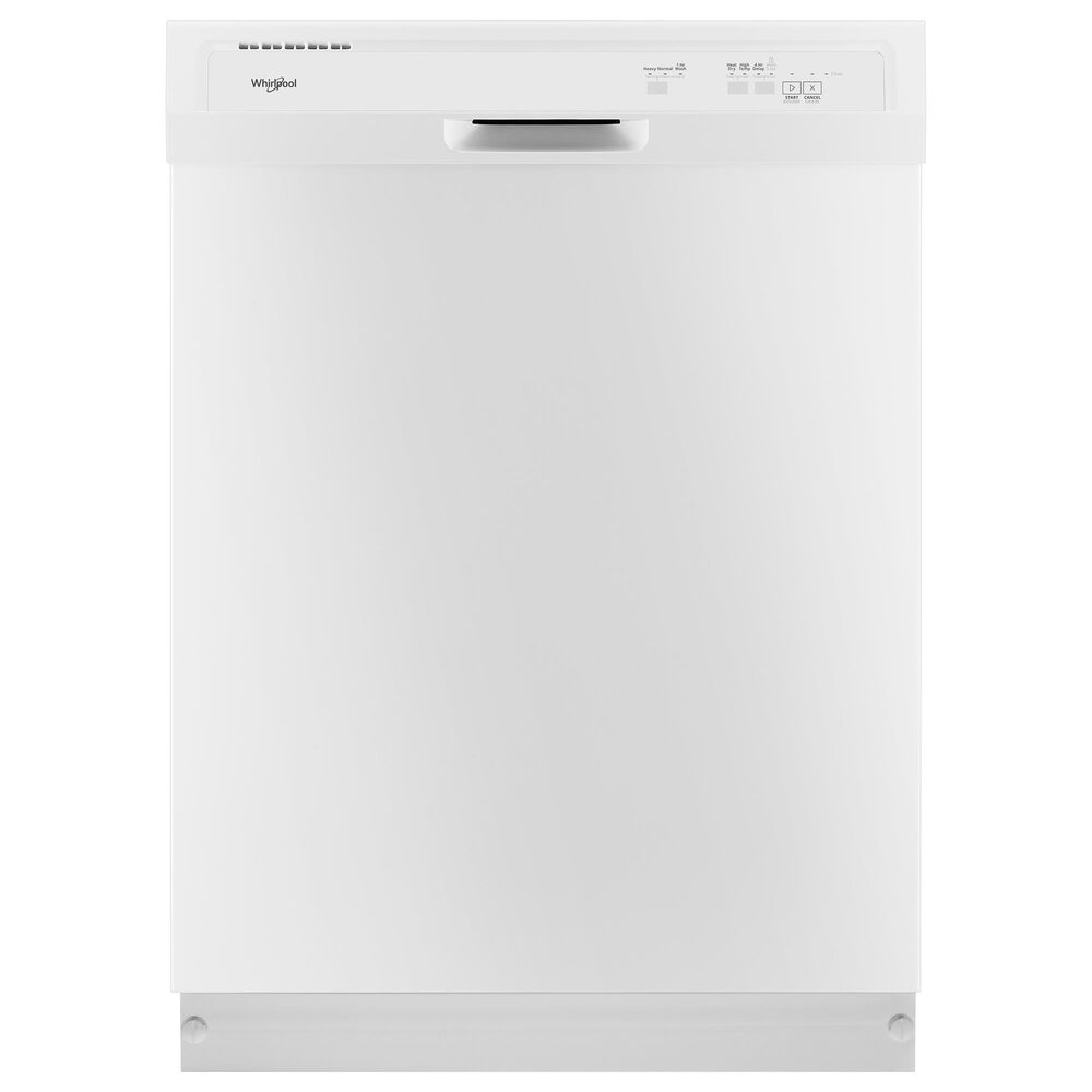 Whirlpool 24" Built-In Dishwasher in White, , large