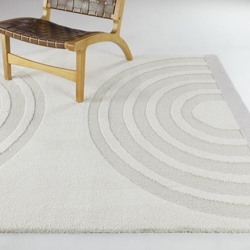 Balta Rugs Ira 5&#39;3&quot; x 7&#39; Cream Area Rug, , large