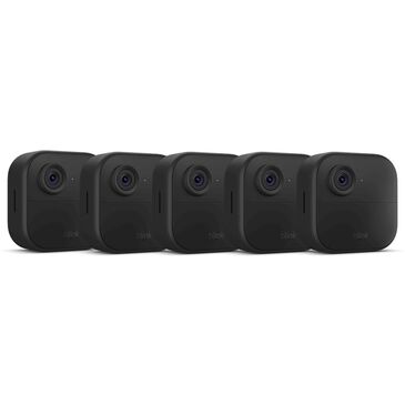 Blink Outdoor 4 Wireless 1080p Security System in Black (Set of 5), , large
