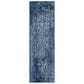 Safavieh Evoke EVK256A 2"2" x 19" Navy and Ivory Runner, , large