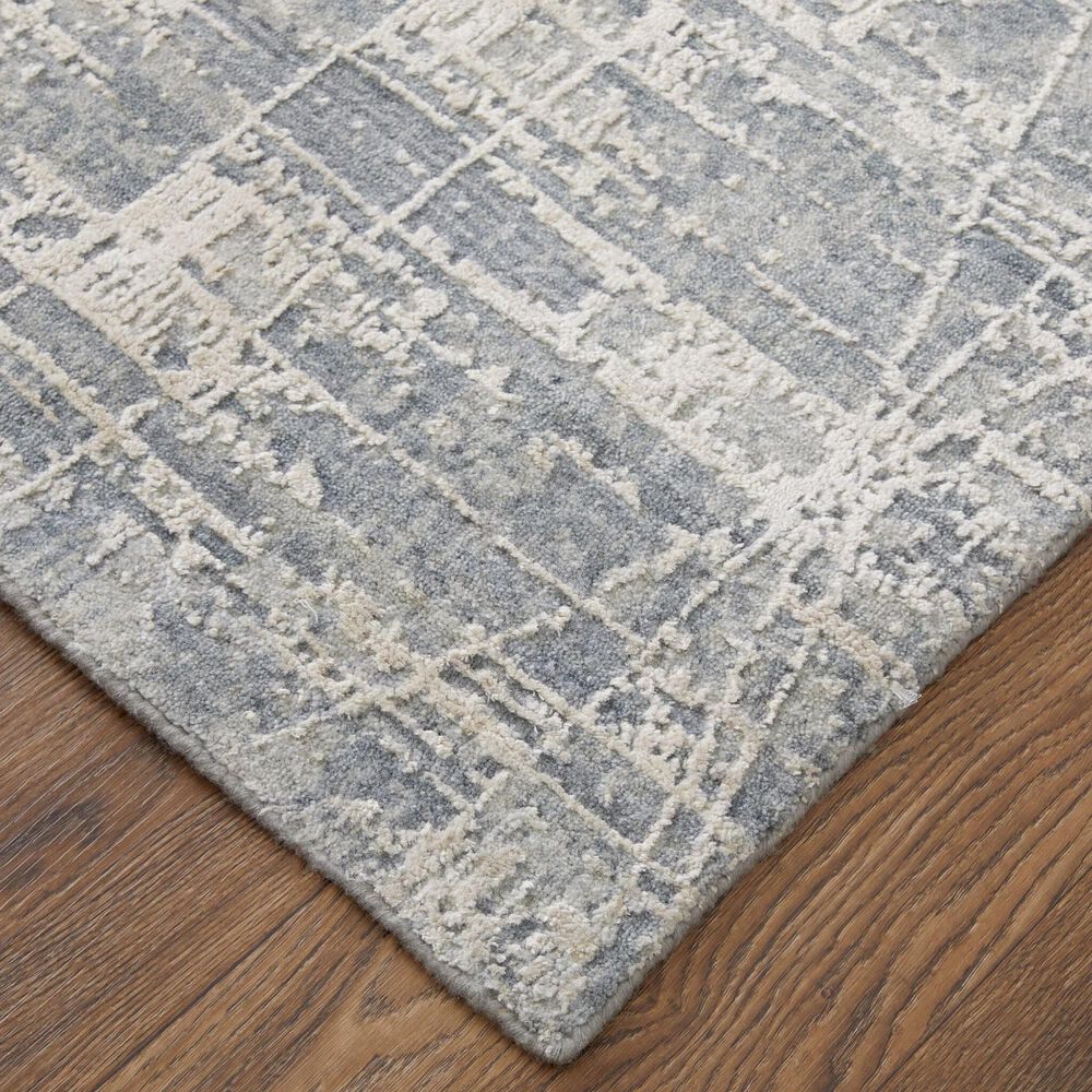 Feizy Eastfield 69A0F 3&#39; x 5&#39; Gray Area Rug, , large