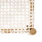 Safavieh Bandelier Bench with Off White Leather in Natural, , large