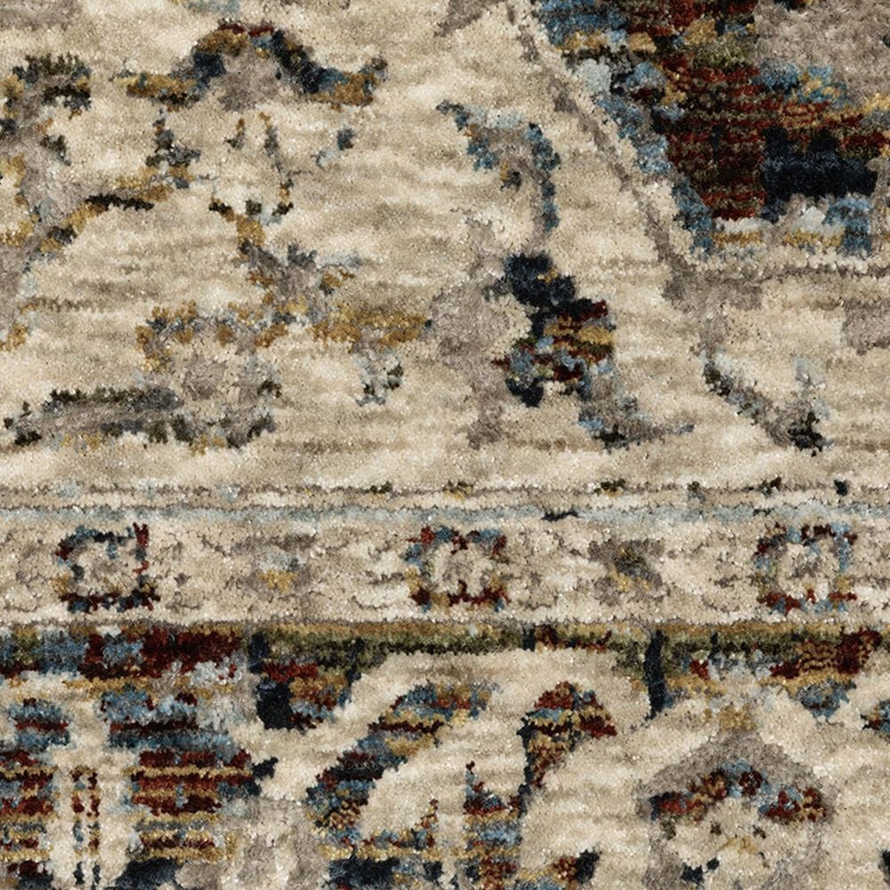 Oriental Weavers Capella Oriental Beige and Multicolor 6&#39;7&quot; x 9&#39;6&quot; Area Rug, , large