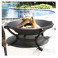 Crosley Furniture Ashland 35" Round Fire Pit in Black Copper, , large