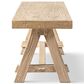 Jennifer Taylor Home Hawthorne 72" Dining Bench in Heritage Light Natural Brown, , large