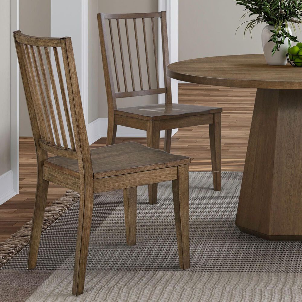 Liberty Furniture Chatham Way Side Chair in Tobacco, , large