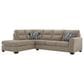Ashley Olten 2-Piece Left Facing Sectional with Chaise in Mocha, , large