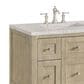James Martin Vanities Breckenridge 36" Single Vanity in Whitewashed Oak with 3 cm Eternal Jasmine Pearl Quartz Top, , large