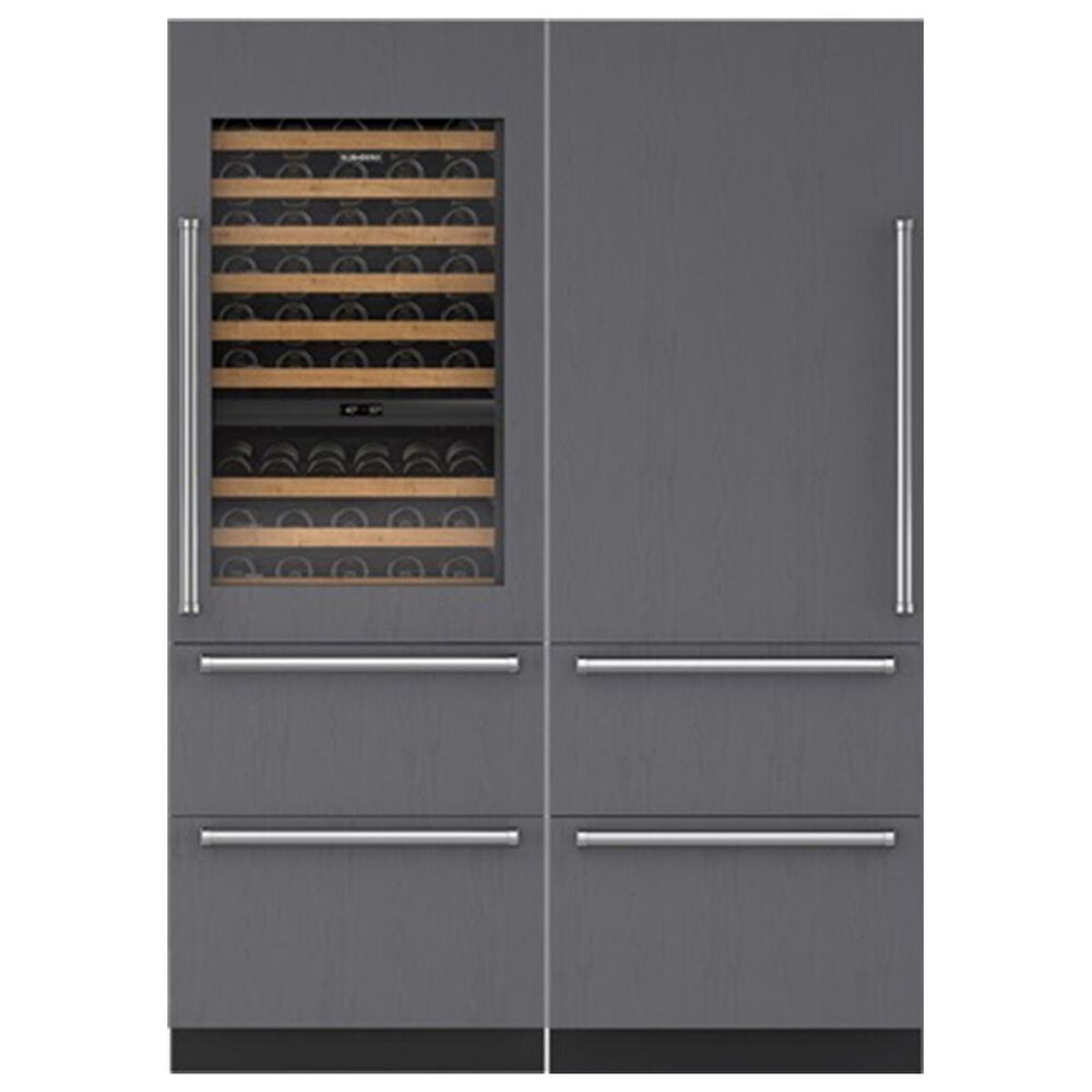 Sub Zero Designer Hinge to Hinge Dual Installation Kit in Stainless Steel, , large