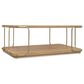 Hooker Furniture Banyon Bay Cocktail Table in Desert Oak and Brushed Brass, , large