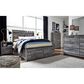 Ashley Baystorm Full LED Panel Headboard in Smoke Gray, , large