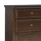 Ashley Trellington 6-Drawer Dresser in Warm Brown Cherry, , large