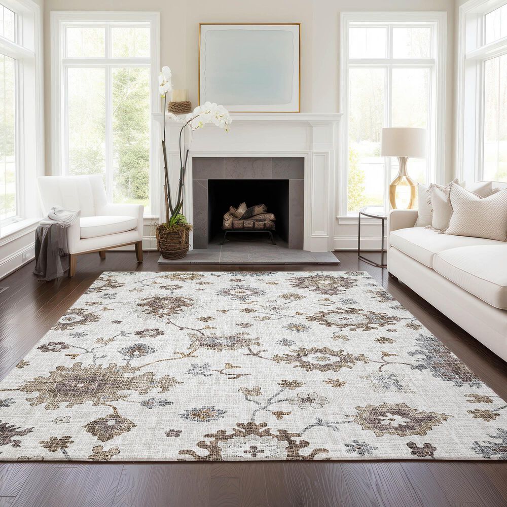 Dalyn Rug Company Portico PO6 Ivory 9&#39; x 12&#39; Area Rug, , large