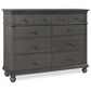 Riva Ridge Oxford 8-Drawer Dresser in Peppercorn, , large