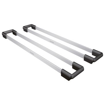 Blanco Quatrus Ergon Sink Rails in Stainless Steel (Set of 2), , large