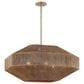 Troy Lighting Laken 36" 4-Light Chandelier in Patina Brass, , large