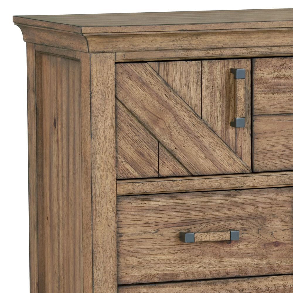 Sasha Lee Eagle River 9-Drawer Dresser in Hickory, , large