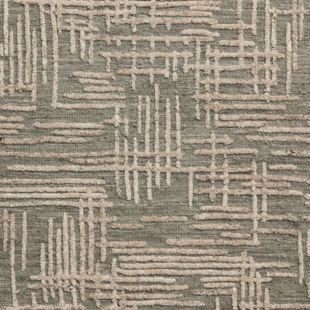 Loloi Woodriff Lagoon and Natural 8'6" x 11'6" Area Rug, , large