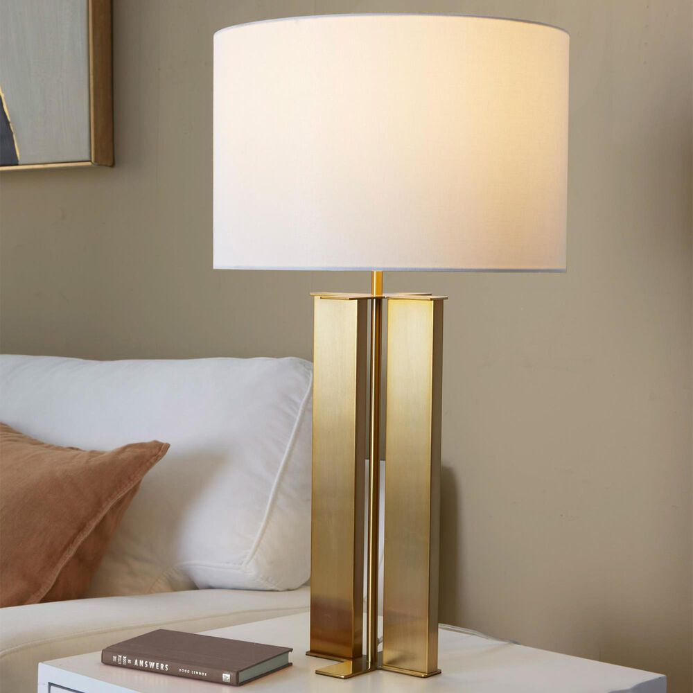 Grandview Gallery Cosmo Table Lamp in Antique Brass, , large