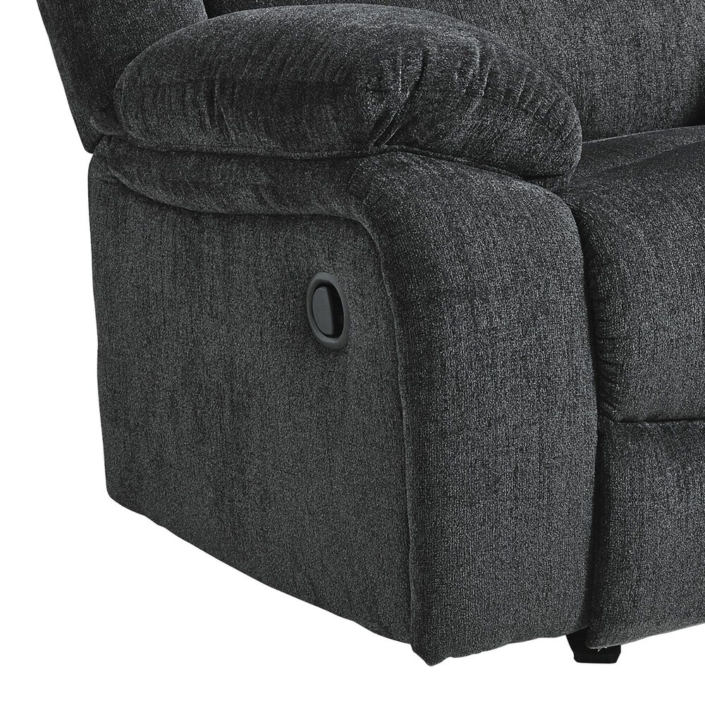 Ashley Draycoll 3-Piece Manual Reclining Living Room Set in Slate, , large
