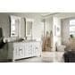 James Martin Vanities Brookfield 26" Single Vanity Mirror in Bright White, , large