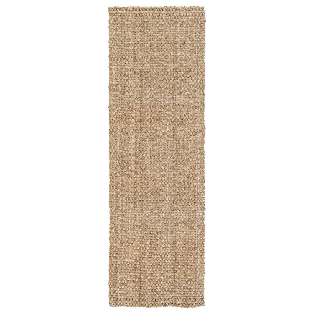 Surya Jute Woven 3" x 12" Wheat Runner, , large