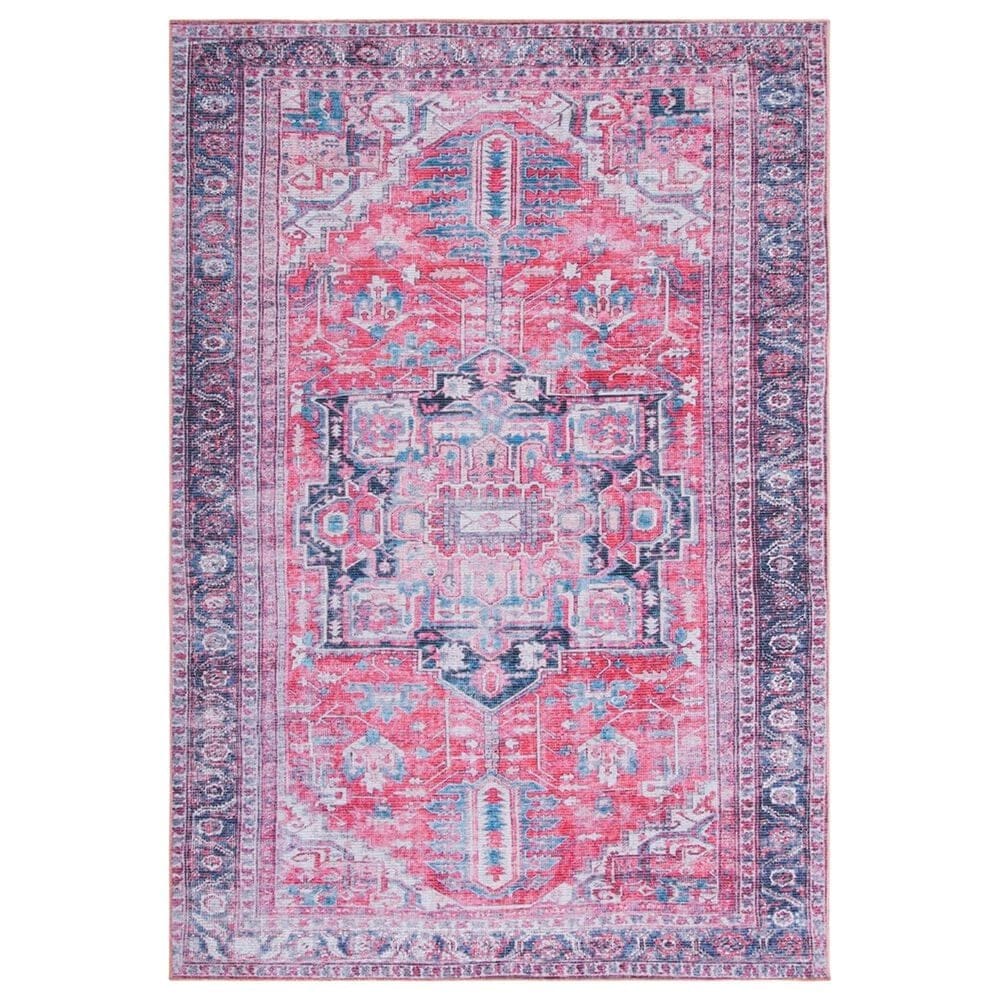 Safavieh Serapi  9" x 12" Navy and Red Area Rug, , large