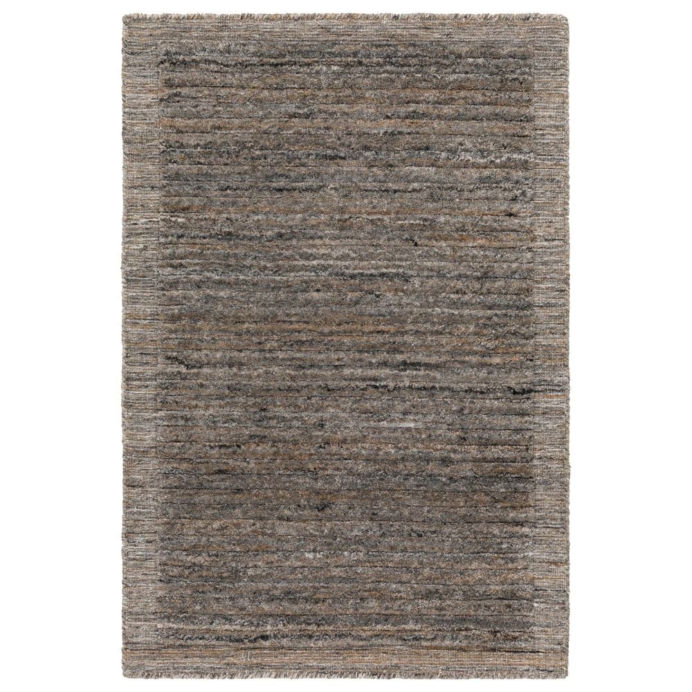 Surya Yasmin 8" x 10" Brown, Gray, Black and Taupe Area Rug, , large