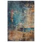 Dalyn Rug Company Nouveau NV14 10" x 14" Teal Indoor/Outdoor Area Rug, , large