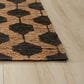 RIZZY Bengal 8" x 10" Black and Neutral Area Rug, , large